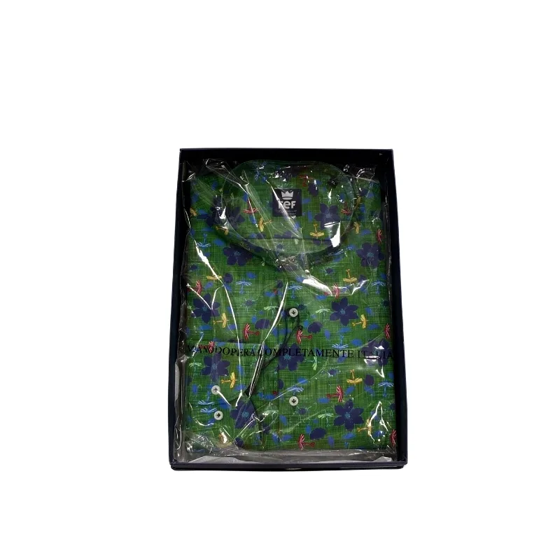 Green Floral Shirt